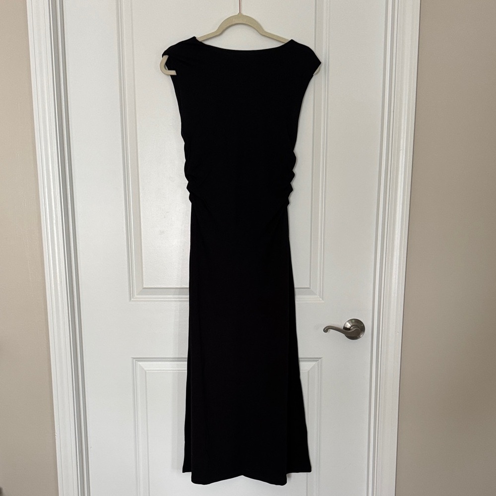 H&M Black Midi Dress